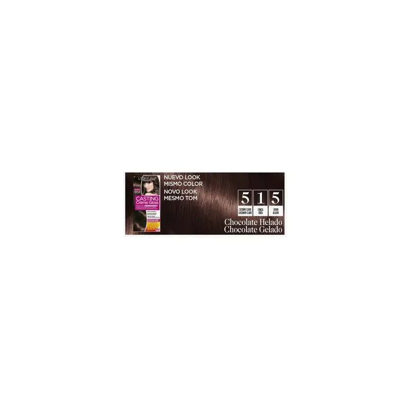 L'Oréal Paris Casting Creme Gloss Baño De Color 515 Castaño Chocolate