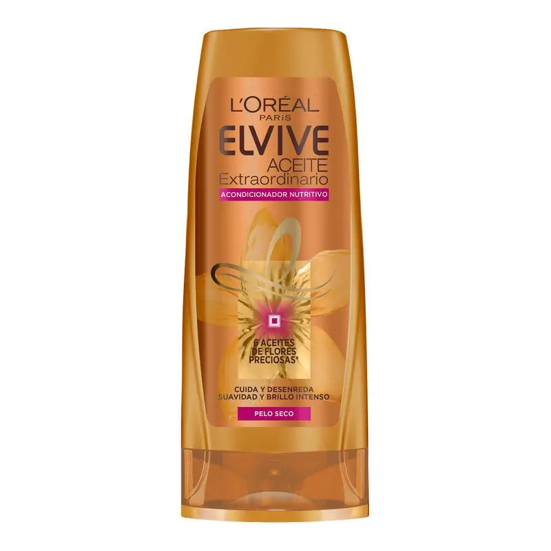 L'Oréal Paris Elvive Aceite Extraordinario Acondicionador Nutritivo Para Pelo Seco 300Ml