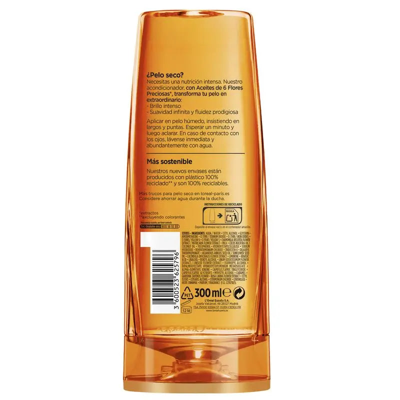 L'Oréal Paris Elvive Aceite Extraordinario Acondicionador Nutritivo Para Pelo Seco 300Ml