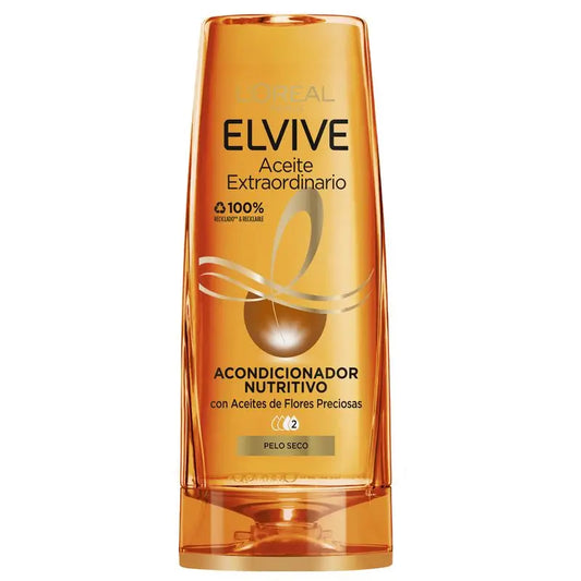 L'Oréal Paris Elvive Aceite Extraordinario Acondicionador Nutritivo Para Pelo Seco 300Ml