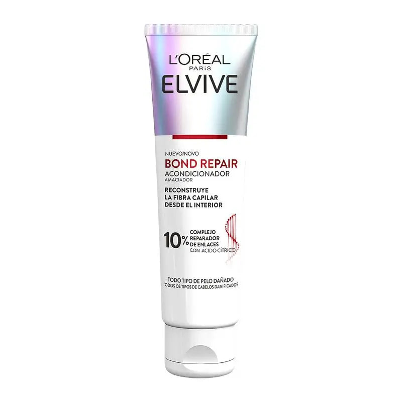 L'Oréal Paris Elvive Bond Repair Acondicionador: Reconstructor, Reconstrucción Profunda, -98% Rotura