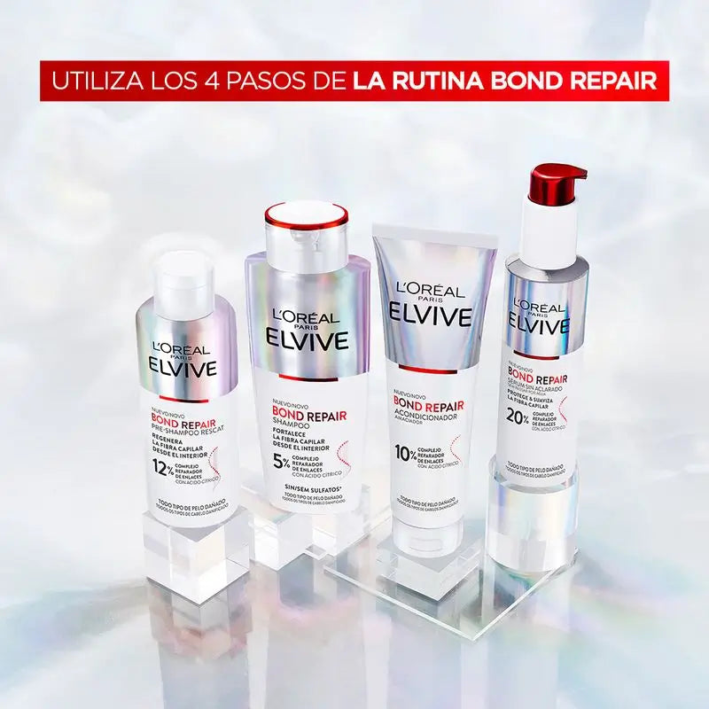 L'Oréal Paris Elvive Bond Repair Acondicionador: Reconstructor, Reconstrucción Profunda, -98% Rotura