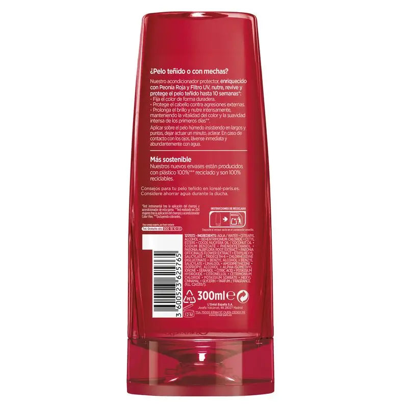 L’Oréal Paris Elvive Color Vive Acondicionador Protector Para El Pelo Teñido 300Ml