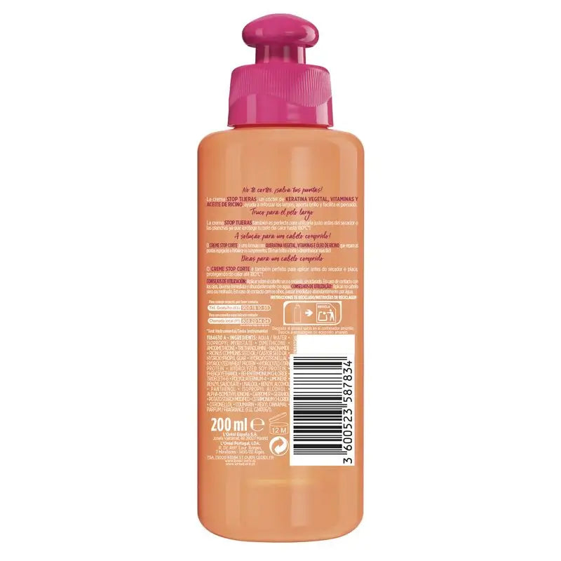 L’Oréal Paris Elvive Dream Long Stop Tijeras Tratamiento Para Pelo Largo, Dañado 200Ml