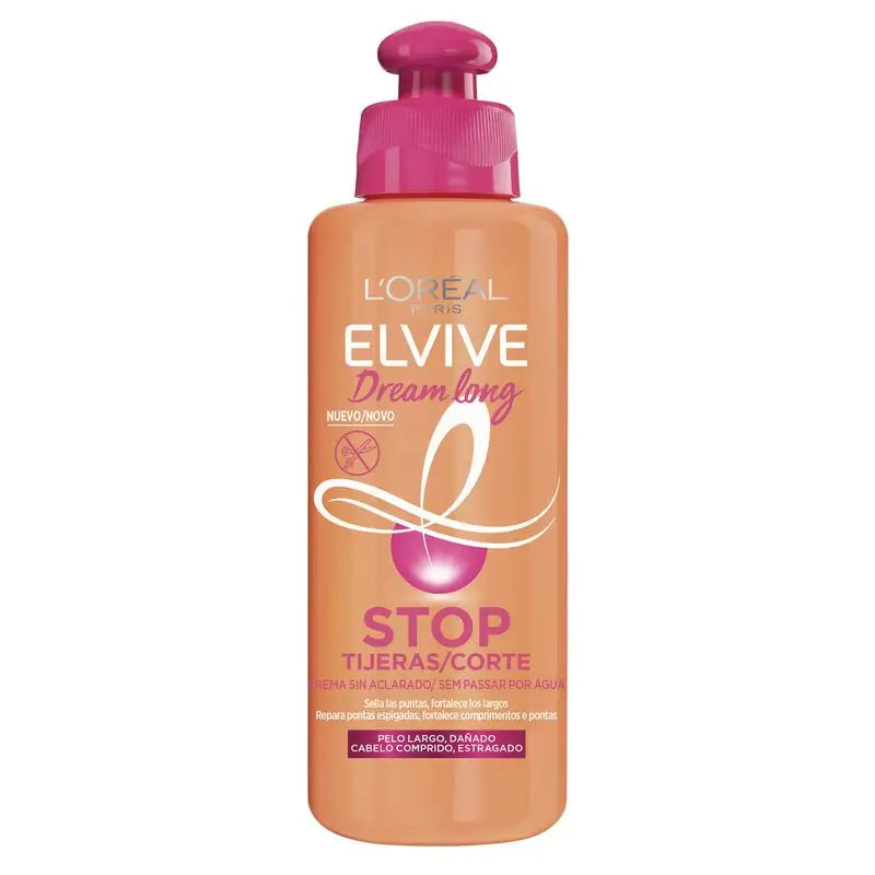 L’Oréal Paris Elvive Dream Long Stop Tijeras Tratamiento Para Pelo Largo, Dañado 200Ml