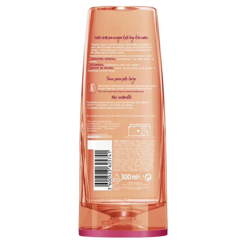 L’Oréal Paris Elvive Dream Long Super Acondicionador Reconstructor Para Pelo Largo, Dañado 300Ml