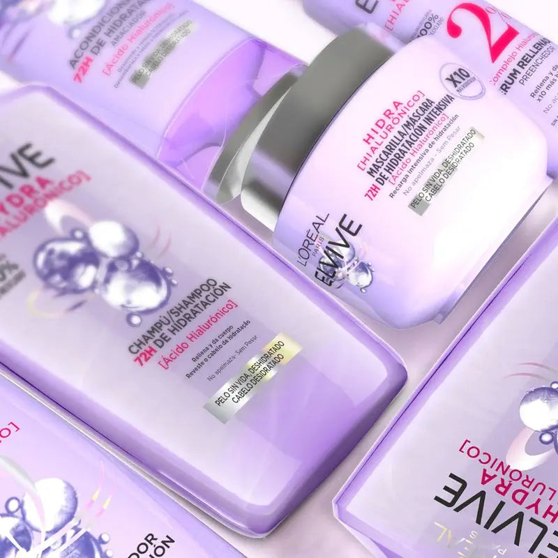 L'Oréal Paris Elvive Hidra Hialurónico Acondicionador 72H De Hidratación 300Ml