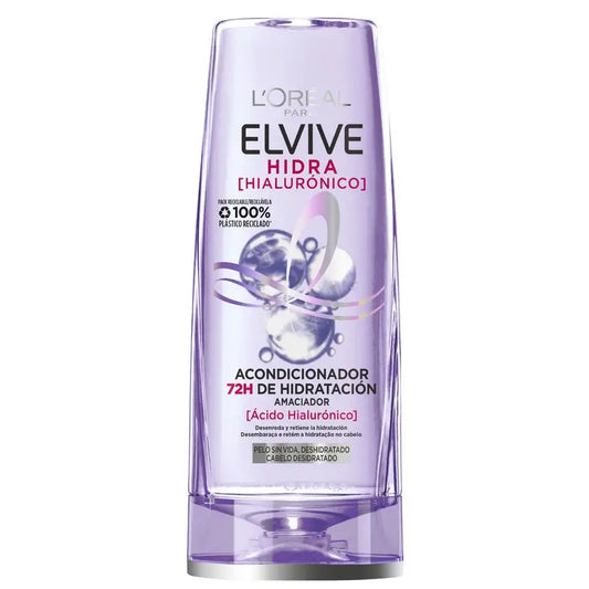 L'Oréal Paris Elvive Hidra Hialurónico Acondicionador 72H De Hidratación 500Ml