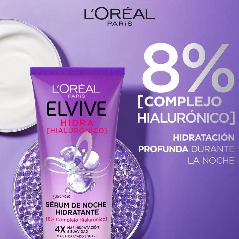 L'Oréal Paris Elvive Hidra Hialuronico Serum Hidratante De Noche