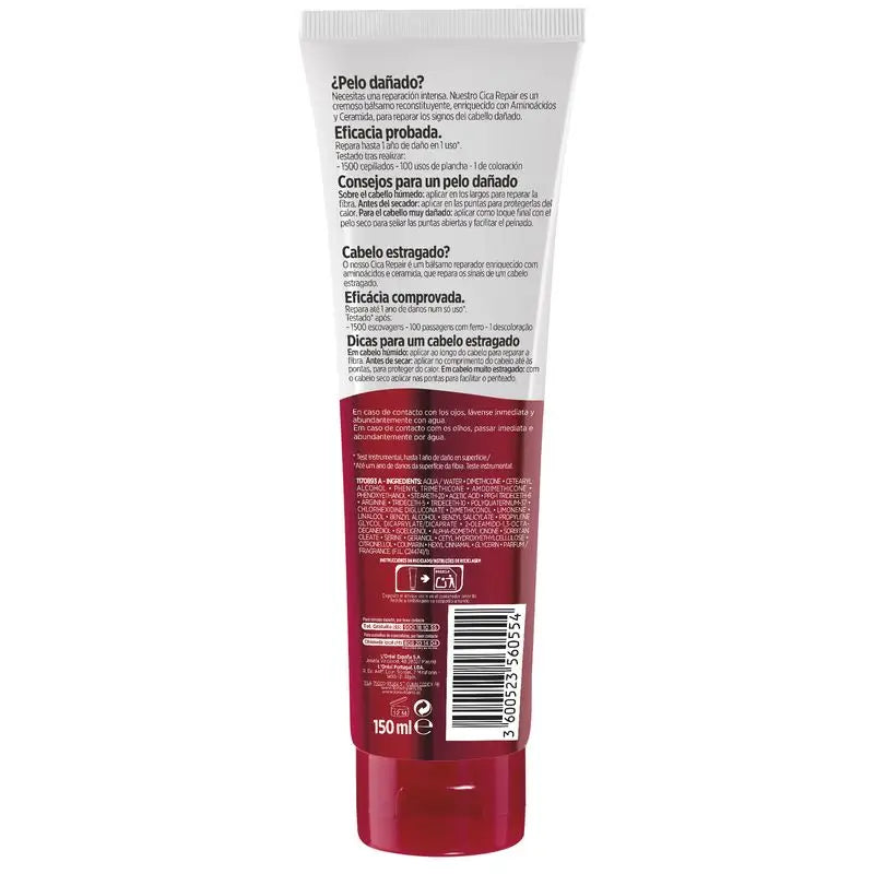 L’Oréal Paris Elvive Total Repair 5 Cica Repair Tratamiento Reparador Para El Pelo Dañado 150Ml