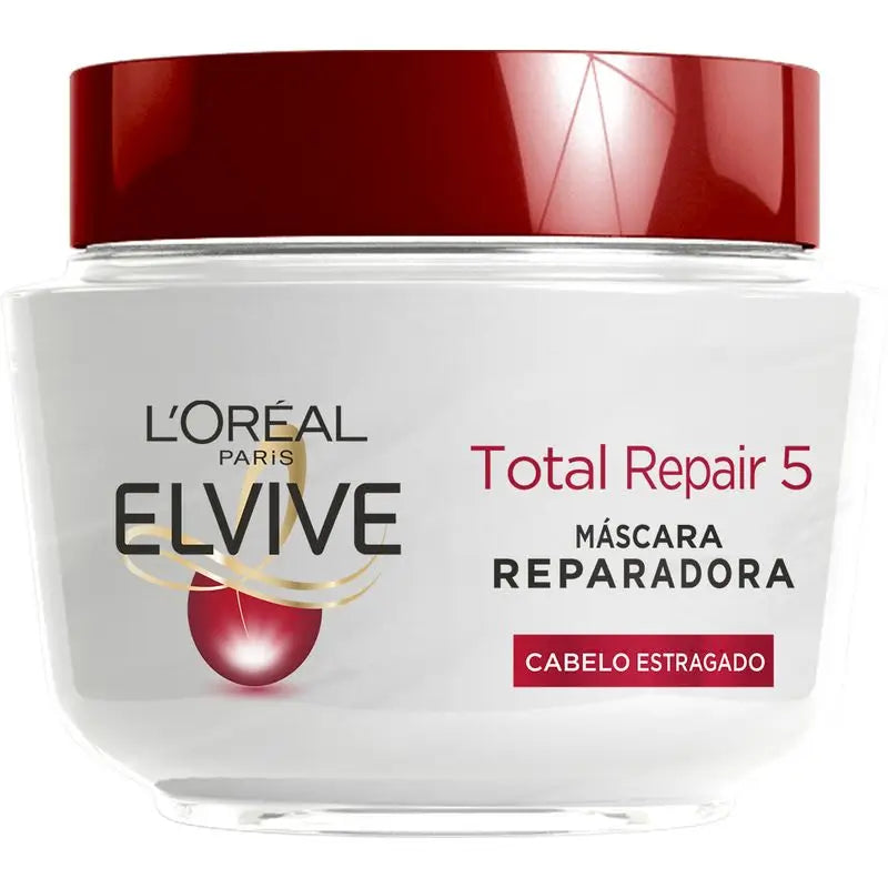 L’Oréal Paris Elvive Total Repair 5 Mascarilla Reparadora Para El Pelo Dañado 310 Ml