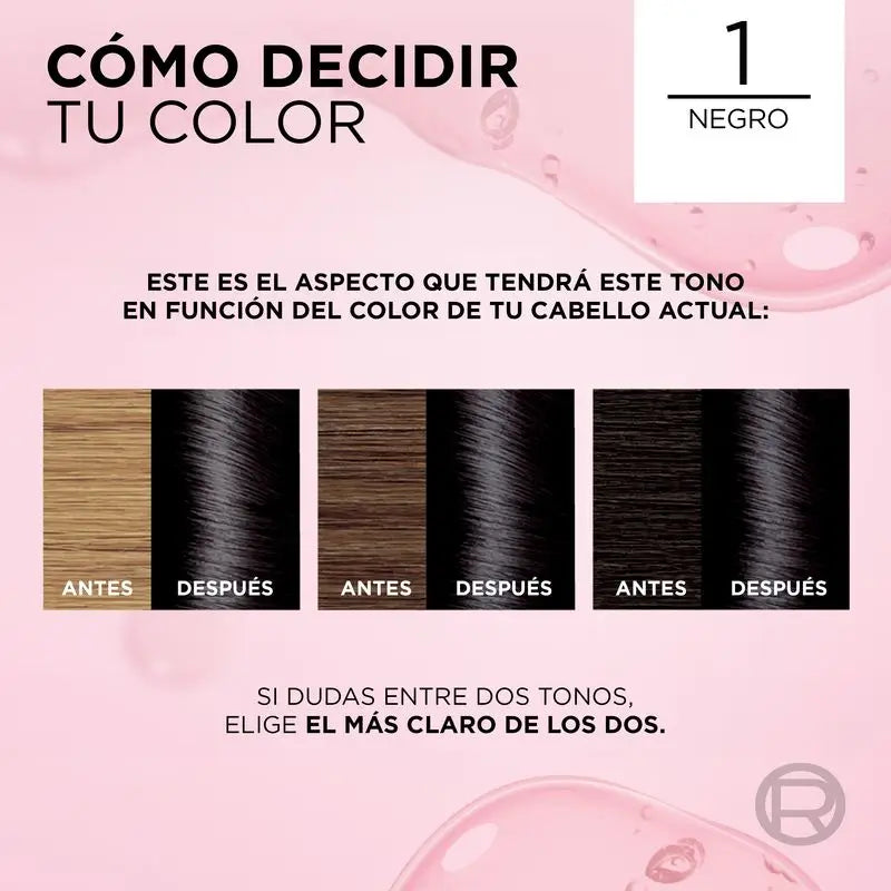 L'Oréal Paris Excellence Creme Tinte Permanente - Tono 1 Negro