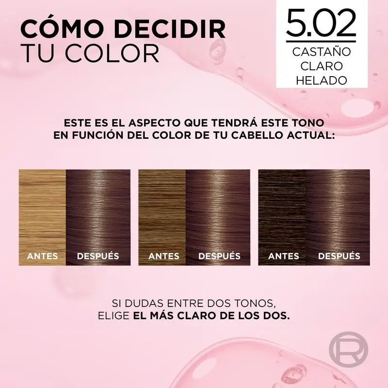 L'Oréal Paris Excellence Creme Tinte Permanente - Tono 5.02 Castaño Claro Helado