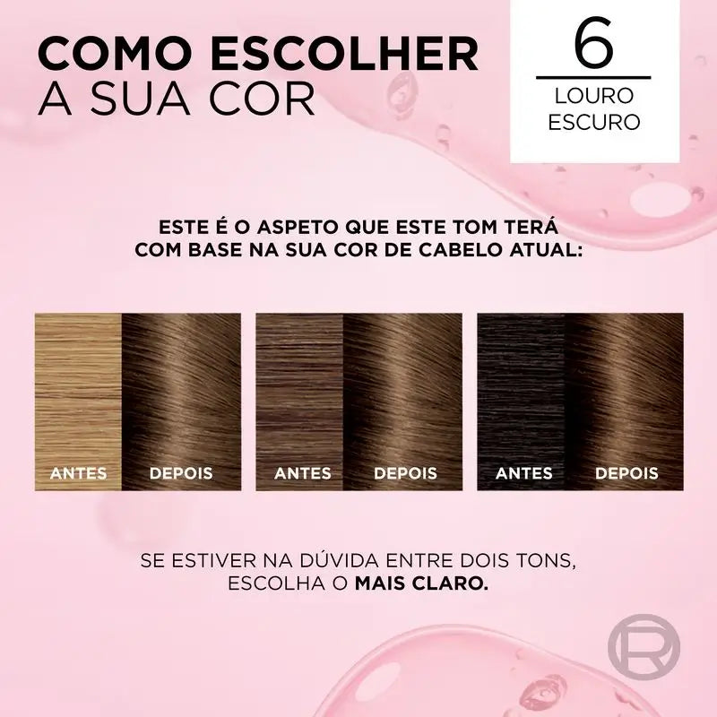 L'Oréal Paris Excellence Creme Tinte Permanente - Tono 6 Rubio Oscuro