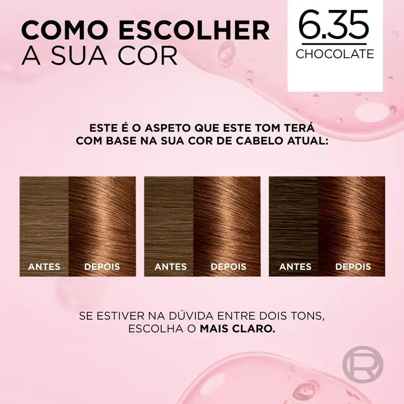 L'Oréal Paris Excellence Creme Tinte Permanente - Tono 6.35 Chocolate