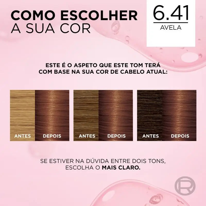 L'Oréal Paris Excellence Creme Tinte Permanente - Tono 6.41 Avellana