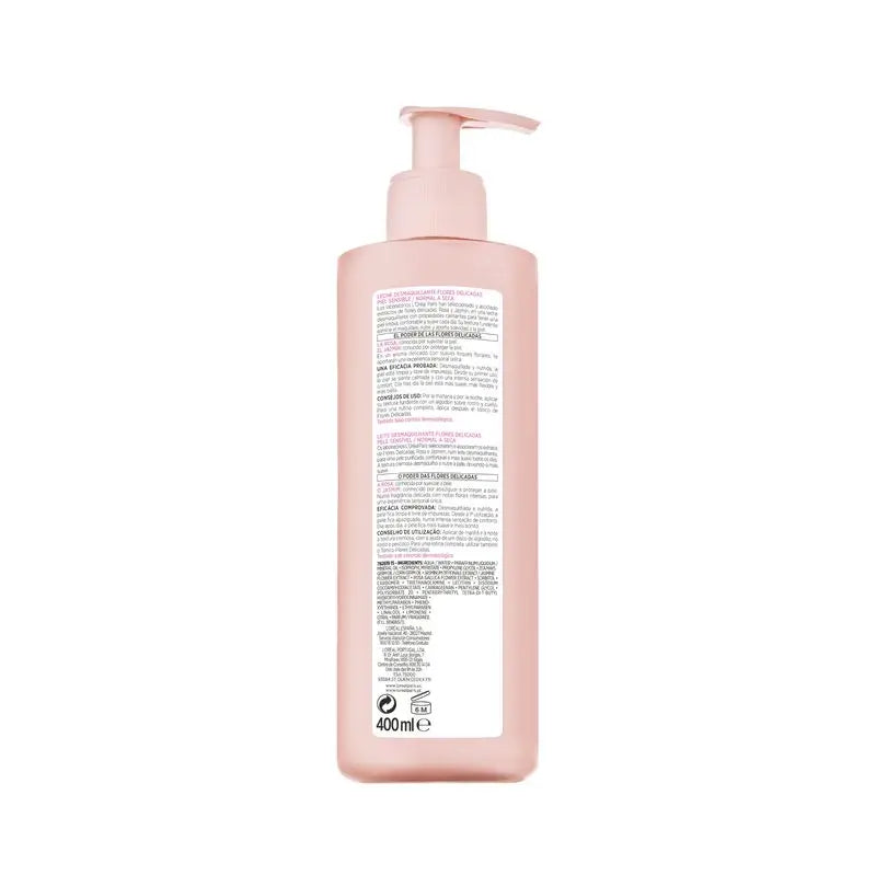 L'Oréal Paris Flores Delicadas Leche Limpiadora Pieles Sensibles 400Ml