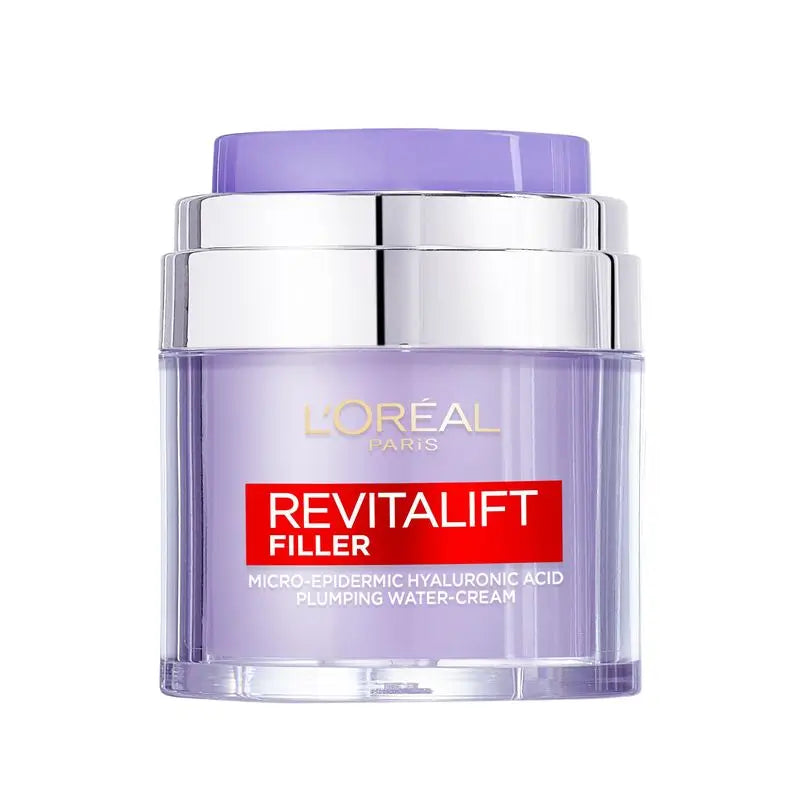 L'Oréal Paris Gel Crema Rellenador Revitalift Filler: Ácido Hialurónico Y 3 Ceramidas, Hidratación Intensa