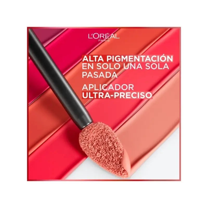 L'Oréal Paris Infaillible Le Matte Resistance Acabado Mate 16H*. Tono 150 Wine Not?