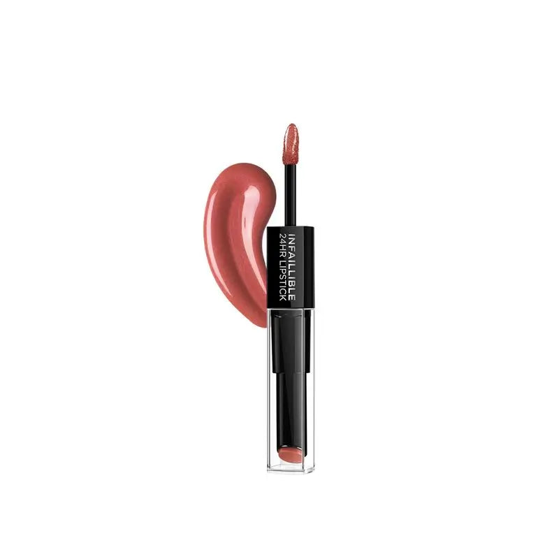 L'Oréal Paris Infalible 24H 404 Corail Constant Pintalabios Permanente Coral