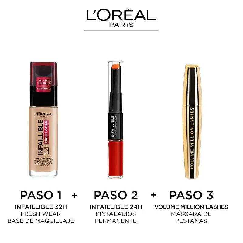 L'Oréal Paris Infalible 24H 404 Corail Constant Pintalabios Permanente Coral