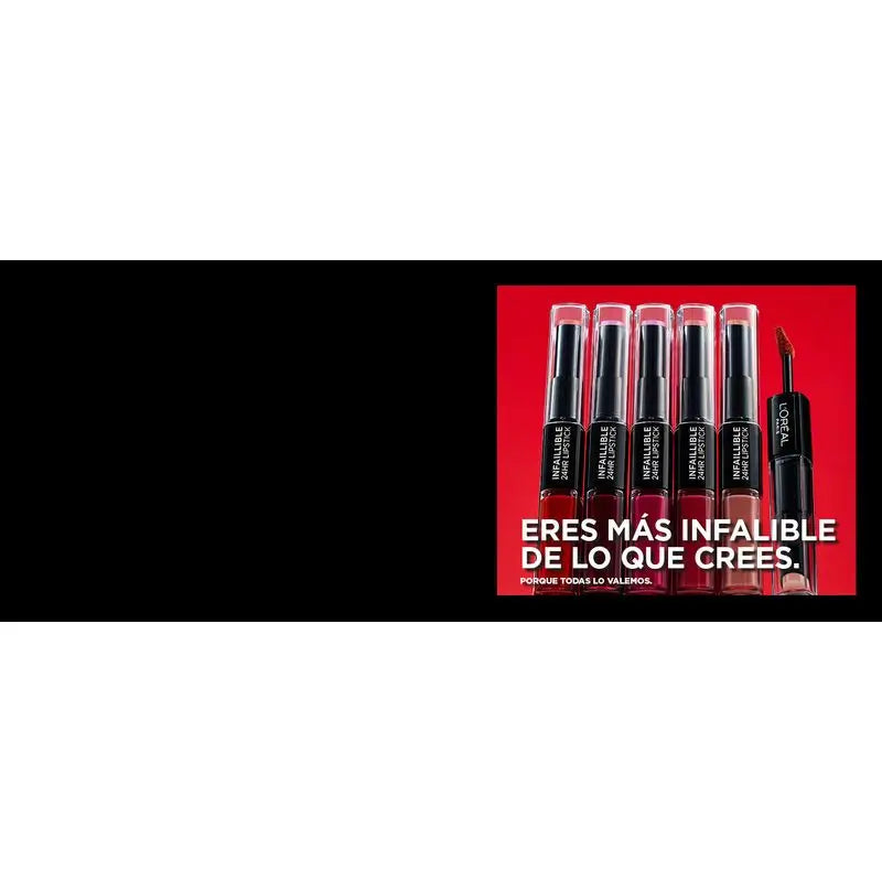 L'Oréal Paris Infalible 24H 506 Red Infallible Pintalabios Permanente Rojo