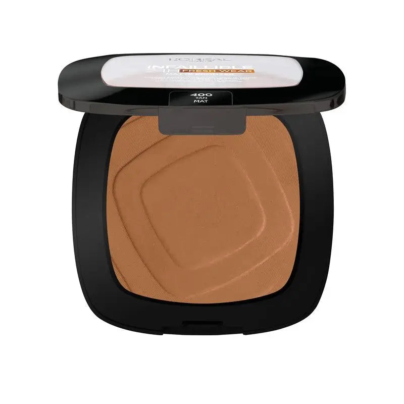 L'Oréal Paris Infalible 24H Polvos Bronceadores Mate Larga Duración Tono 400 Tan