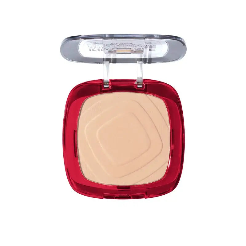 L'Oréal Paris Infalible 24H Polvos Compactos Mate De Larga Duración Tono 20 Ivory Para Pieles Medio Oscuras