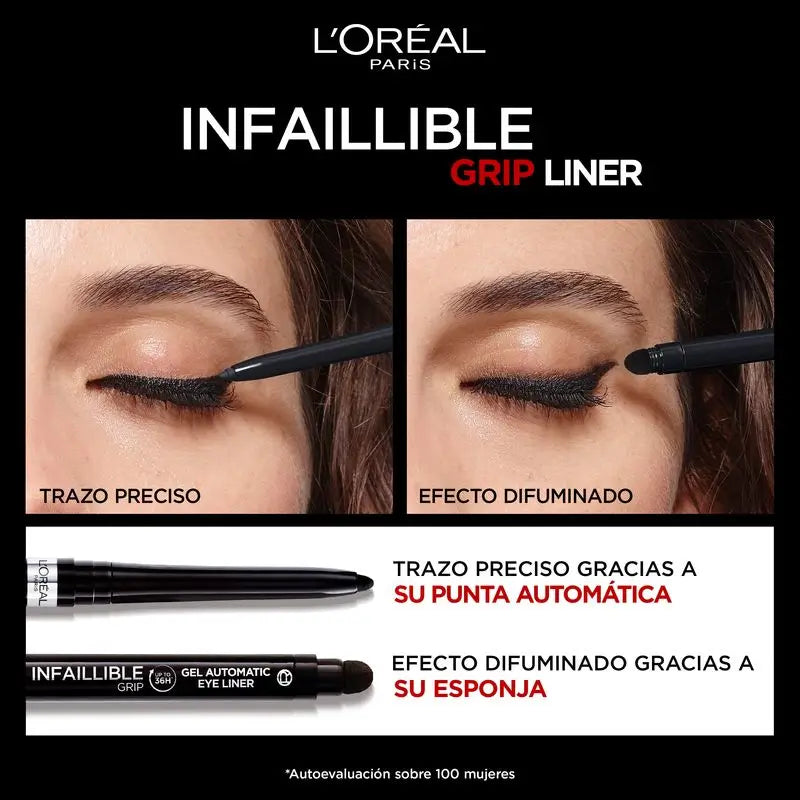 L'Oréal Paris Infalible Grip Liner 36H Tono Intense