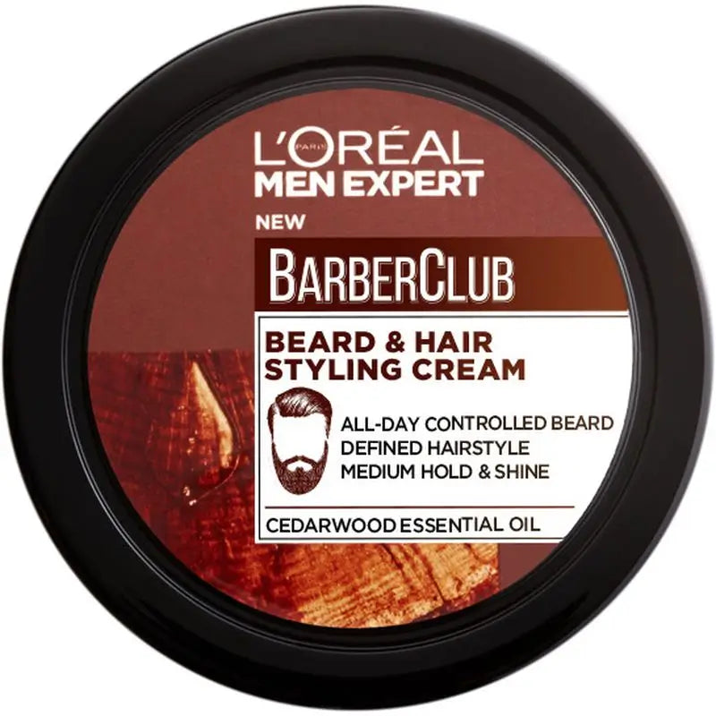 L'Oréal Paris Men Expert Barber Club Crema Definizione 75 Ml