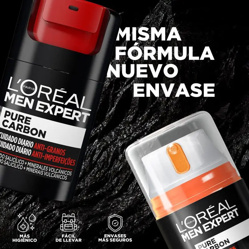 L'Oréal Paris Men Expert Pure Carbon Cuidado Anti-Granos 50Ml