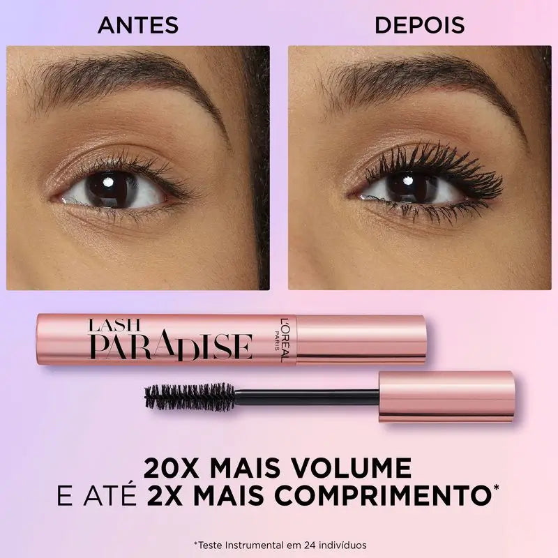 L'Oréal Paris Paradise Extra Black Máscara De Pestañas Volumen Y Longitud