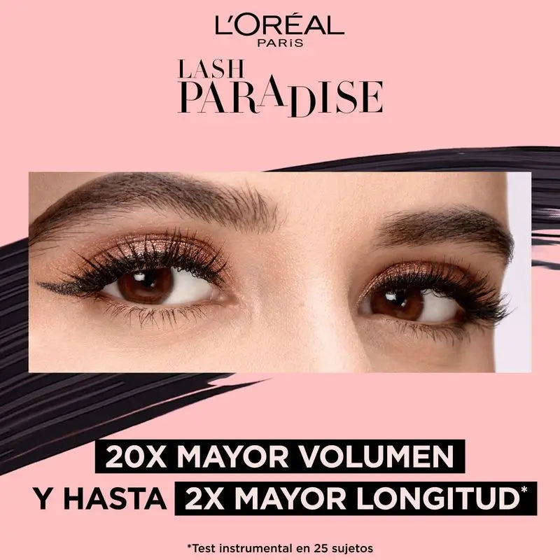 L'Oréal Paris Paradise Máscara De Pestañas Volumen Y Longitud Negro