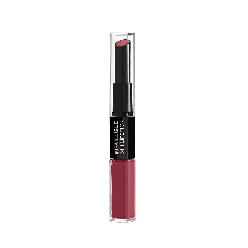 L'Oréal Paris Pintalabios Permanente Infalible 24H Tono 804 Metro-Proof Rose