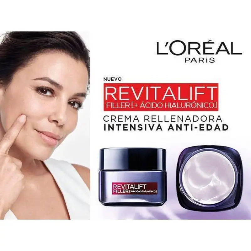 L'Oréal Paris Revitalift Filler Crema Día [Con Ácido Hialurónico] - 50Ml