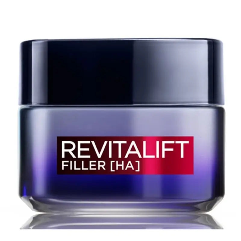 L'Oréal Paris Revitalift Filler Crema Rellenadora De Noche [+Ácido Hialurónico]-50Ml