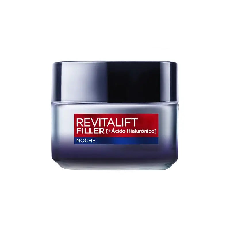 L'Oréal Paris Revitalift Filler Crema Rellenadora De Noche [+Ácido Hialurónico]-50Ml