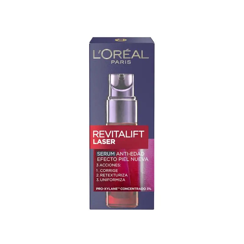 L'Oréal Paris Revitalift Laser Serum Anti-Edad - Con Pro-Xylane -30M