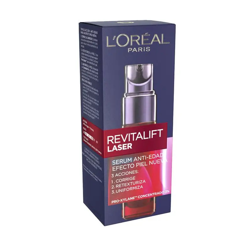 L'Oréal Paris Revitalift Laser Serum Anti-Edad - Con Pro-Xylane -30M