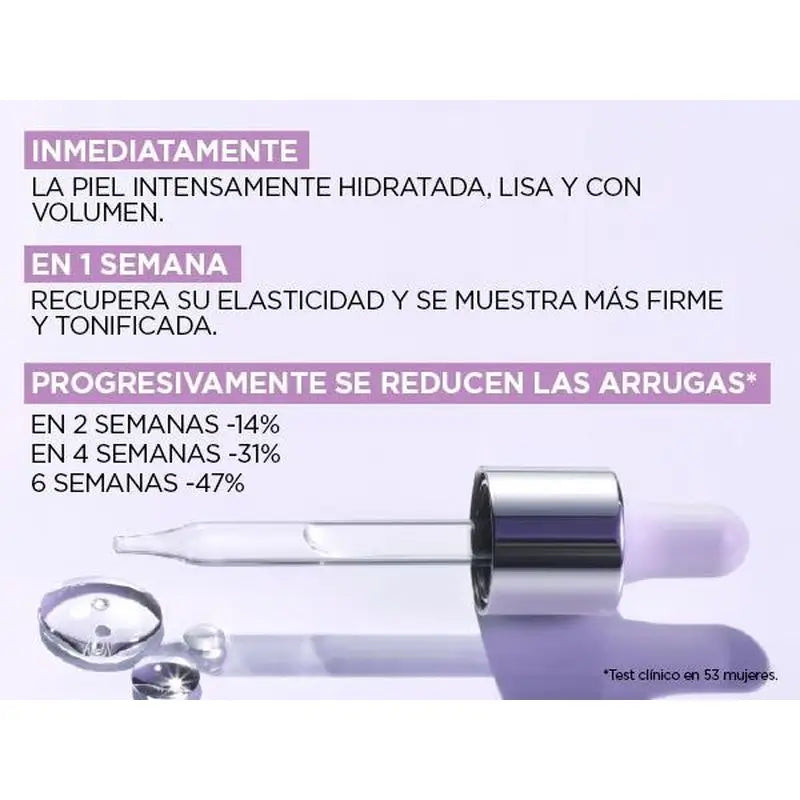 L'Oréal Paris Serum Antiedad Revitalift Filler (+Ácido Hialurónico Puro) 50Ml