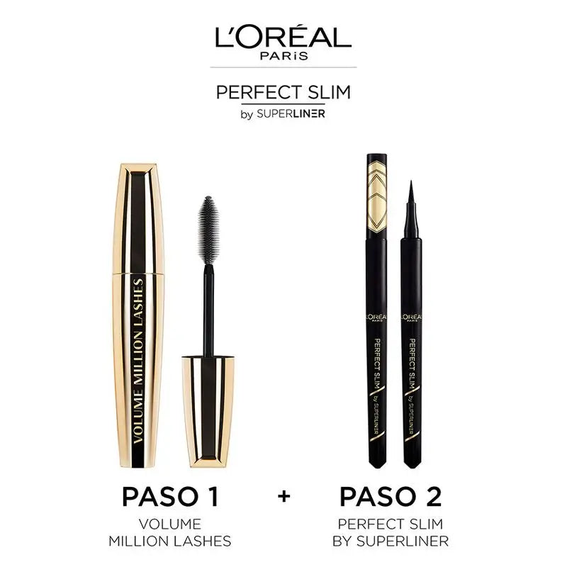 L'Oréal Paris Super Liner Perfect Slim Negro Intenso Delineador Líquido Y Ultra-Preciso