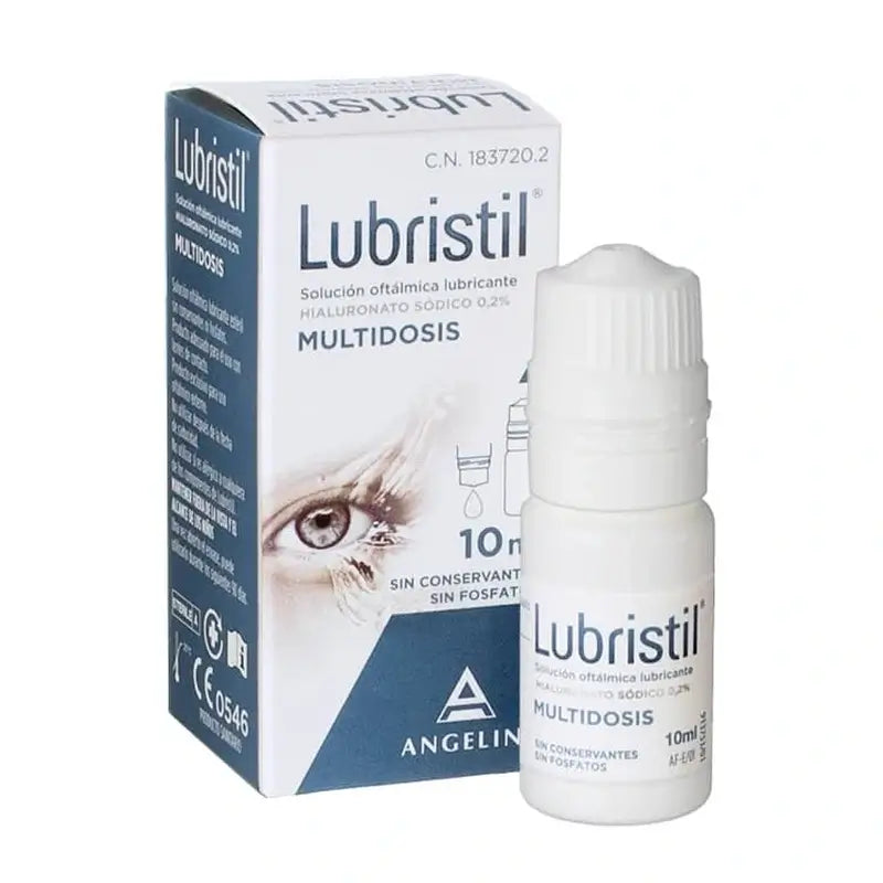 Lubristil Solución Oftálmica Lubricante Multidosis 10 ml