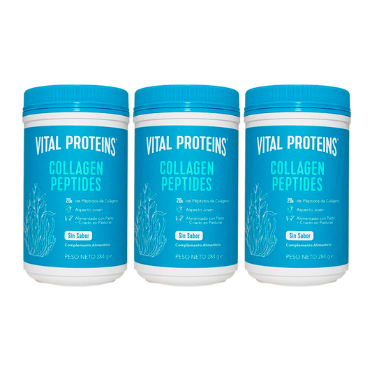 Vital Proteins Triplo  Péptidos de Colágeno 3x 284g