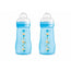 Mam Baby Biberón Easy Active Azul Brillante, 2X270Ml