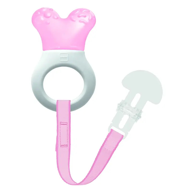 Mam Baby Mordedor Mini Cooler & Clip Rosa