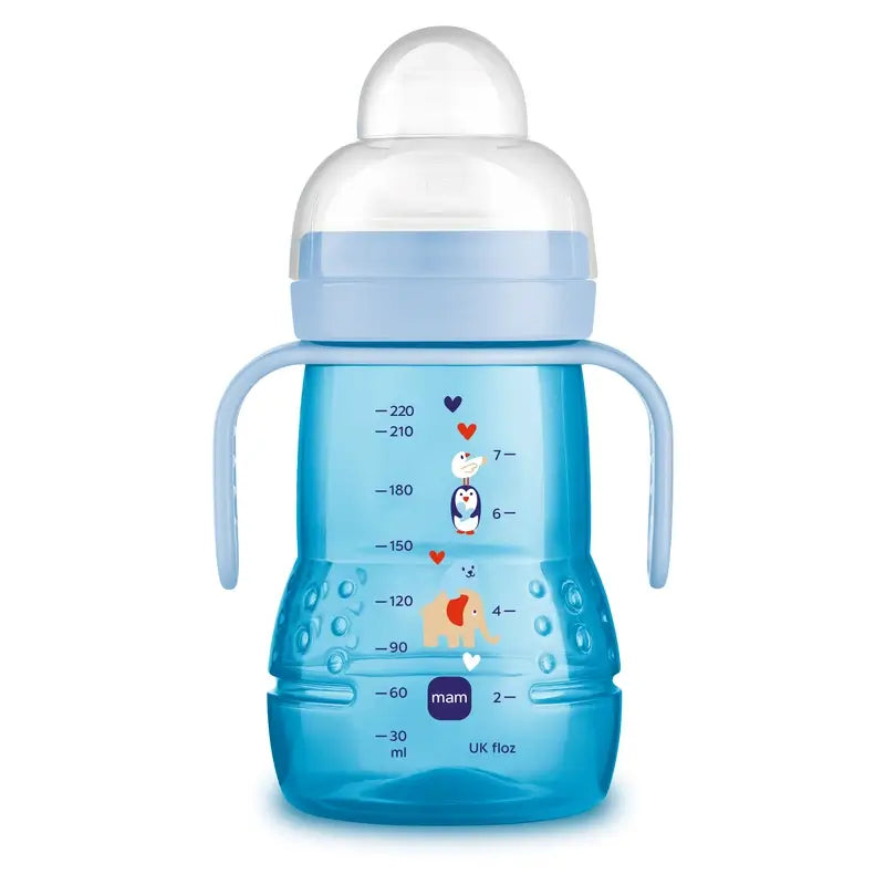 Mam Baby Vaso Trainer Azul, 220Ml