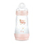 Mam Biberón Anti-Colic Matt Rosa, 260 ml