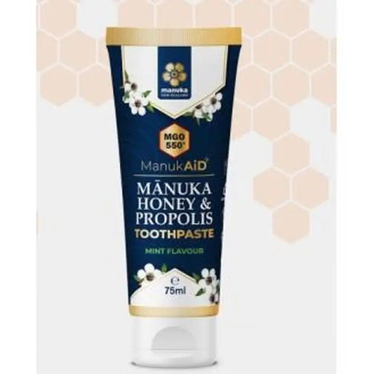 Manuka New Zeland Miel De Manuka Mgo 550+ Dentifrico Propolis 75Ml. 