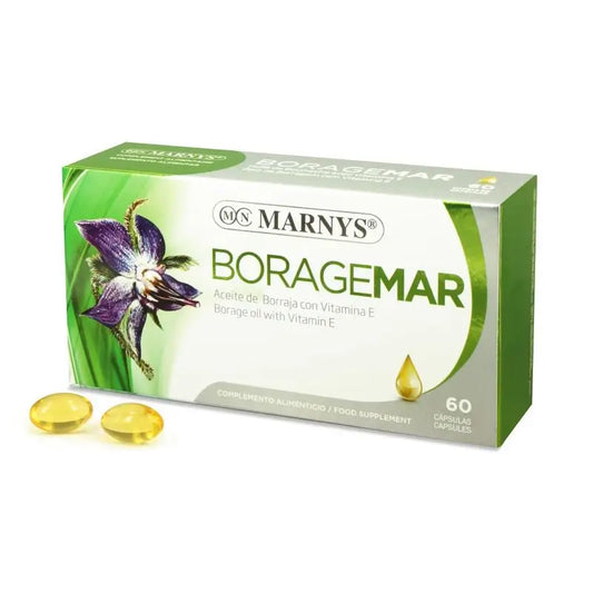 Marnys Aceite Borraja 500 Mg , 60 perlas