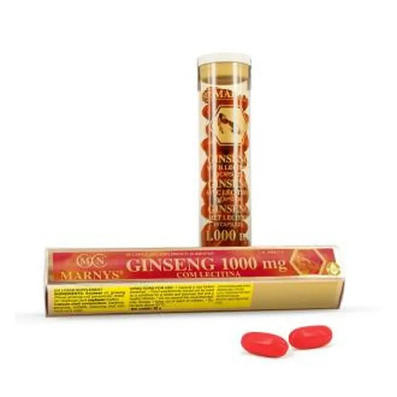 Marnys Ginseng Con Lecitina 30Perlas